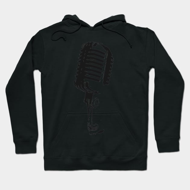 Microphone Hoodie by AV90